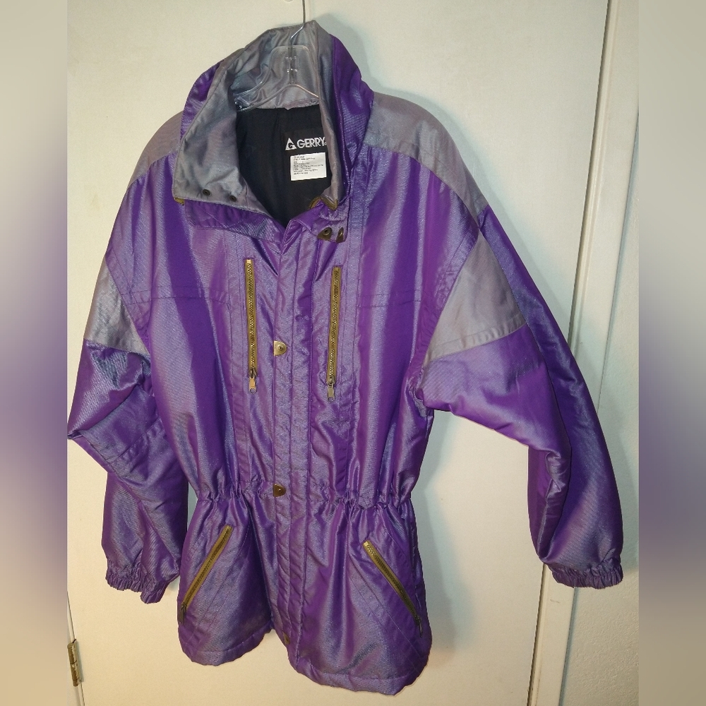 GERRY THERMOLITE SKI JACKET MISSES/WOMEN'S SIZE LARGE PURPLE RAIN NWOT MSRP $260
